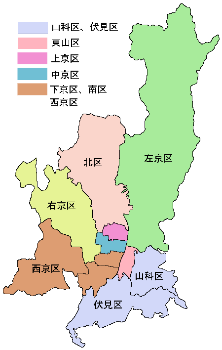 京都市地図